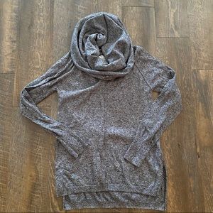 Between Me & You Marled Funnel Neck Tunic Sweater